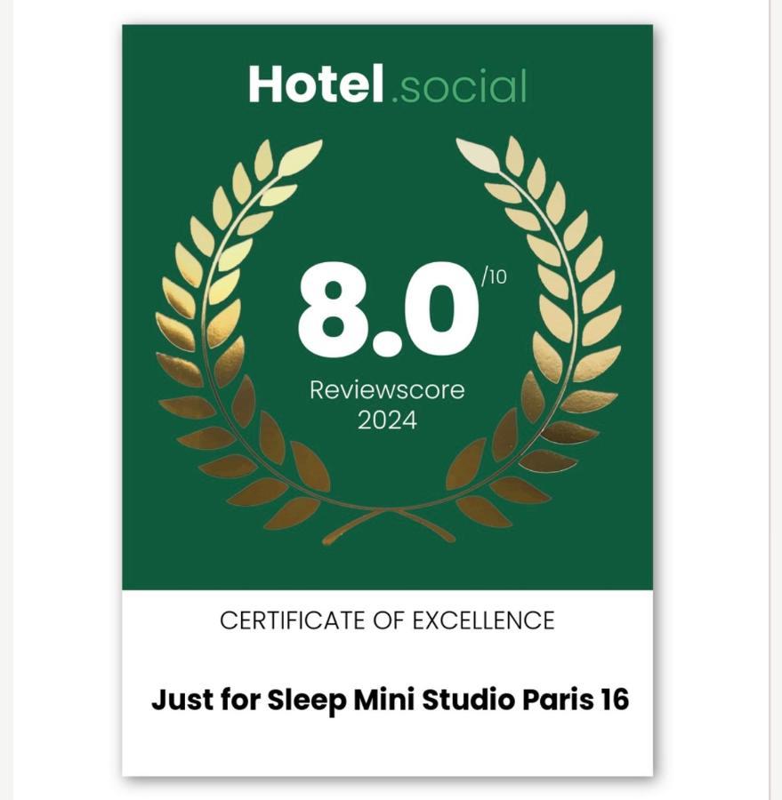 Just For Sleep Mini Studio Paris 16 Luaran gambar